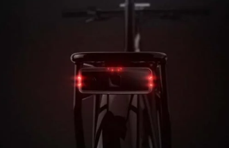 阿尔卑斯阿尔派的新型电动自行车雷达系统与您的智能手机同步