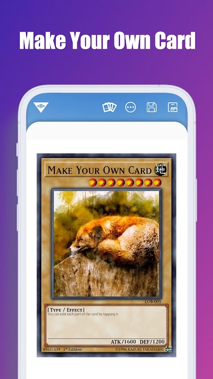 游戏王卡牌DIY工具app官方版Card Maker for YuGiOh
