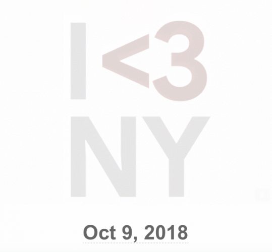 谷歌发出邀请函：10月9日纽约发布Pixel 3