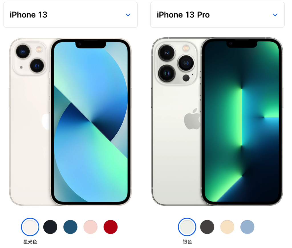 iPhone 13跟iPhone 13 Pro有什么不同，配置详细对比，选择建议