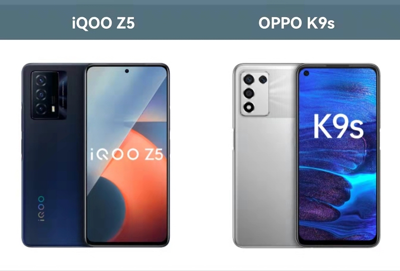 三分钟看懂iQOO Z5和OPPO K9s怎么选？两款手机详细对比
